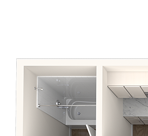 One bedroom floor plan